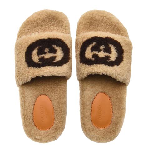 furry slides gucci|gucci slides size 14.